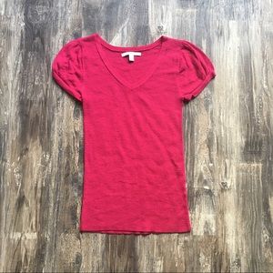 Old Navy Hot Pink V neck